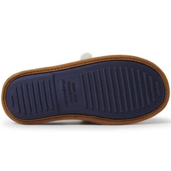 5/$20 NEW Women’s 11-12 DEARFOAMS Plaid LIL BEAR Clog Slippers - Picture 8 of 10